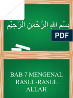 Bab 7 Mengenal Rasul-Rasul Allah