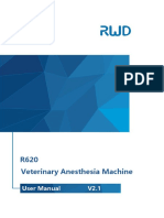 R620 Veterinary Anesthesia Machine User Manual v2.1