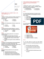 English 8 3rd Qtr. Periodical Exam