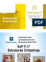 ExP F17 Estruturas Cristalinas