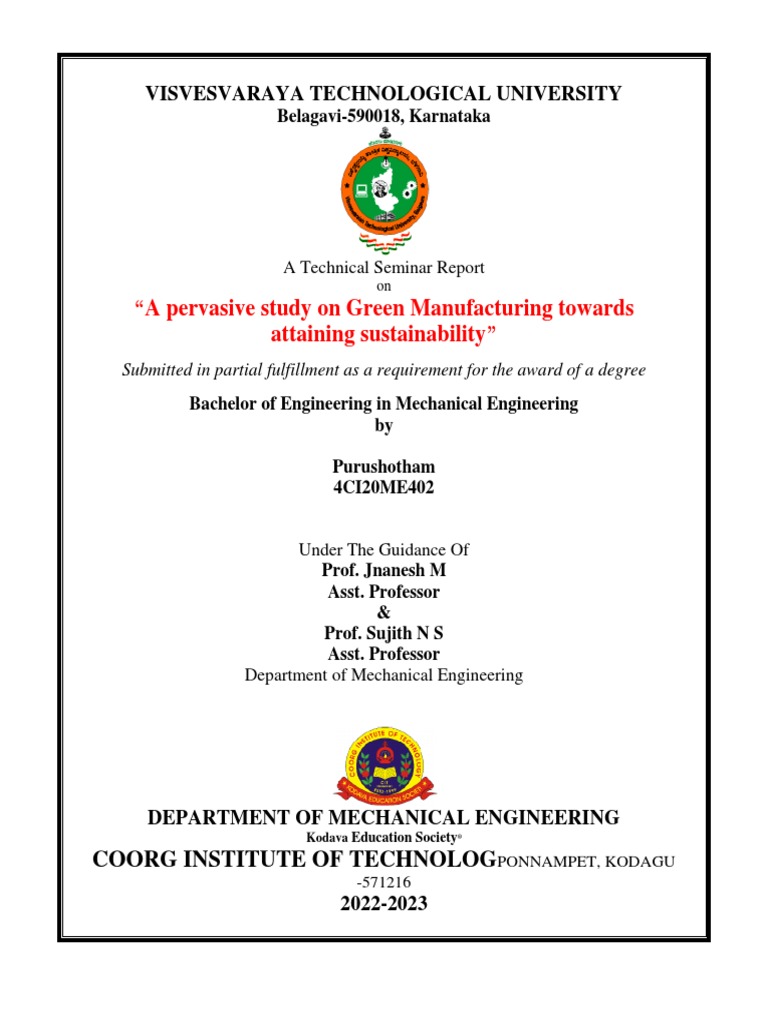 Technical Seminor Faces Sheet | PDF