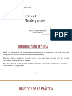 Práctica 1 - Medidas y Errores