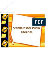 Public library standard