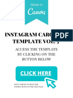 Instagram Carousel Vol. 5 Link To Canva & Instructions