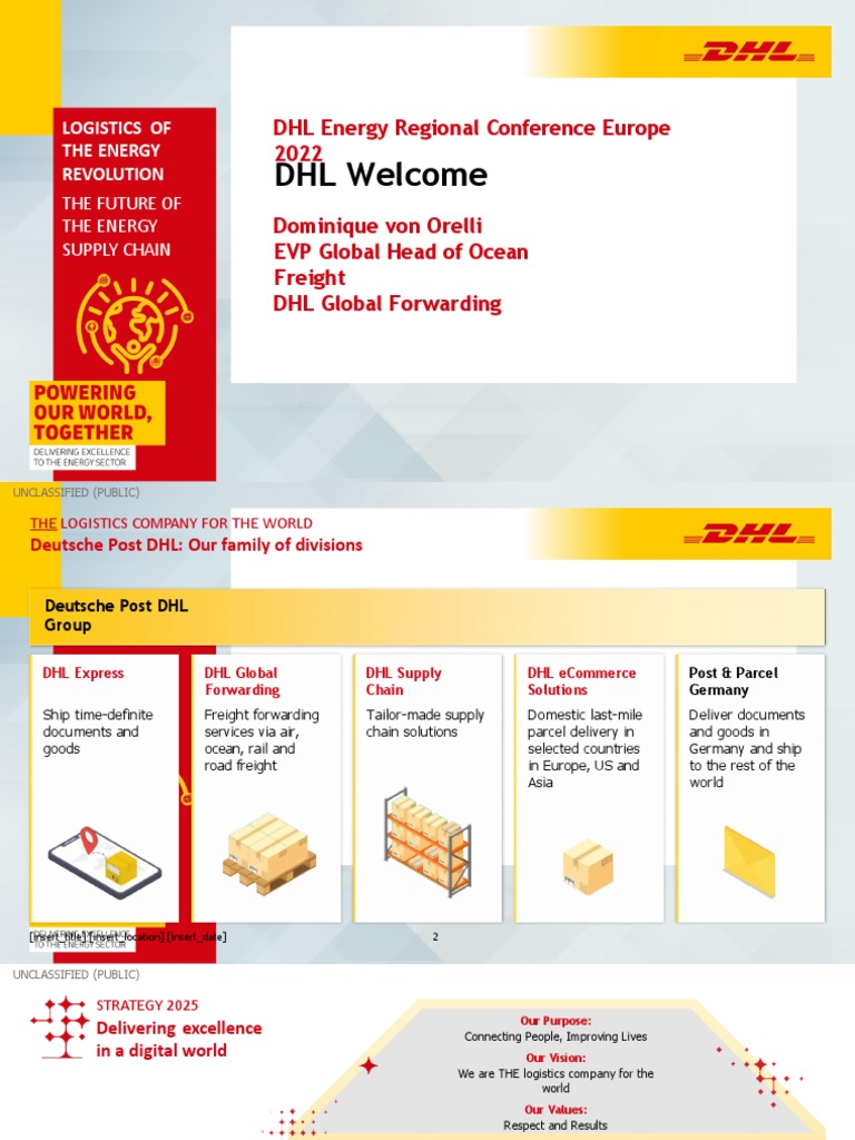 Dominique Von Orelli - DHL Welcome | Download Free PDF | Cargo | Logistics