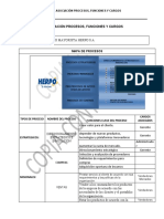 Formato 4 - Asociación Procesos, Funciones y Cargos