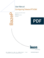 BP-01-UM-012 User Manual Configuring IPTVGW 1 - 0