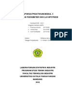 Laporan Modul 3 Statistika Industri