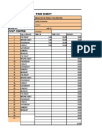 February 2022 Time Sheets