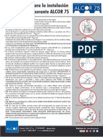 Guía Rápida de Instalación Placa Colaborante Alcor 75 - Rev01