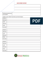 Dietary History 3-Day