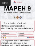 Mapeh 9, Rmya