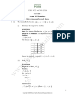 Csec Add Maths 2016.1 May