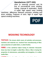 Fabric Manufacturing - I Unit 1
