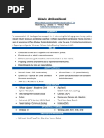 Malavika - Resume