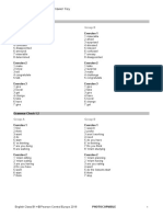 EC - B1P - Answer Key Unit 1