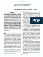 Dudka, Adriano - 1997 - Environmental Impacts of Metal Ore Mining and Processing A Review