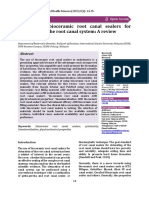 The Use of Bioceramic Root Canal Sealers For Obturation of The Root Canal System: A Review