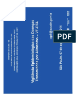 3 PAINEL 1 ApresentacaoRejaneAlvesVigilanciaEpidemiologica-VE-DTA-Agosto 2014 PDF