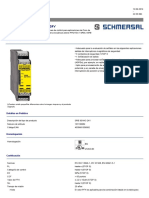 Rele de Seguridad Monitores - SRB 301MC-24V Schmersal