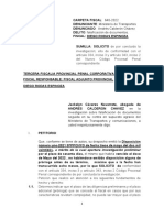 Pide Conclusion de Plazo de Inves Preliminar