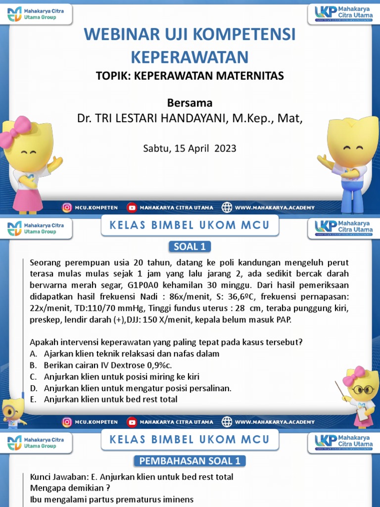 MCU OSF Perawat Vol.3 #1 | PDF