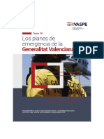 Tema 20 - Los Planes de Emergencia de La Generalitat Valenciana (IVASPE)