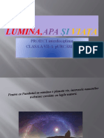 Lumina, Apa Și Viața