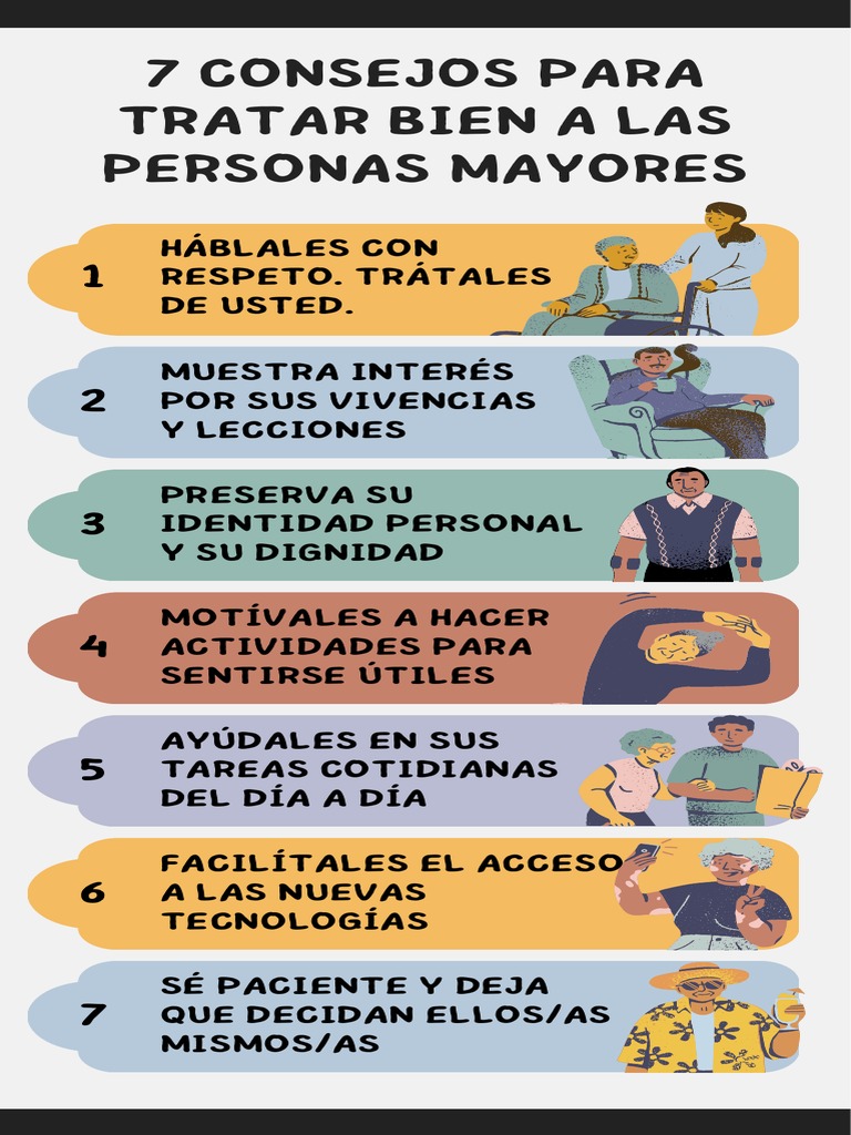 7 Consejos para Tratar a Personas Mayores | PDF | Estilo de vida