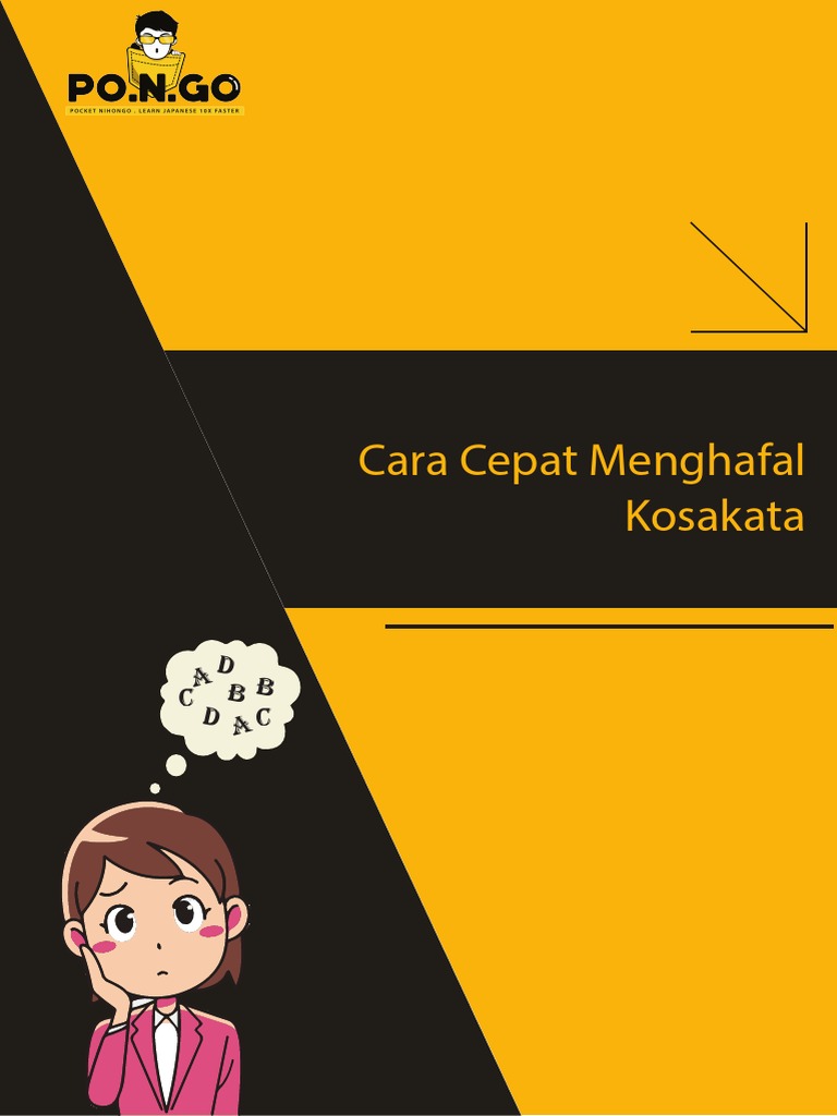 Cara Cepat Menghafal Kosakata 2000 kata dalam 7 Langkah