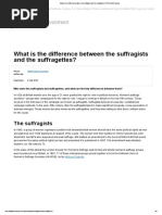 What Is The Difference Between The Suffragists and The Suffragettes - The British Library