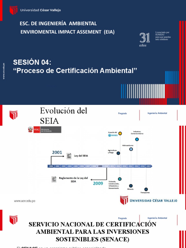 Certificación Ambiental en Ingeniería | PDF | Evaluación de impacto ...