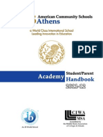 AcademyStudentParentHandbook 2011-12Aug31