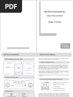 Download Induction Cooker Manual Tcl 1821 by prakashinaibs SN64794146 doc pdf