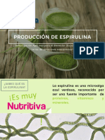 Produccion Espirulina