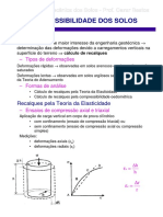 Compressibilidade Dos Solos