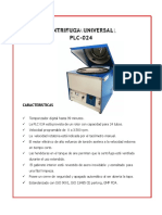 Centrifuga Universal Digital Plc024 Tubos Gemmy