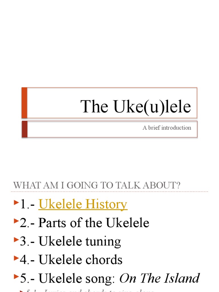 The Uke (U) Lele | PDF