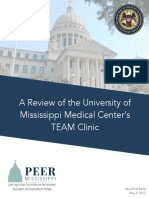 PEER On TEAM Clinic at UMMC