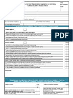 Lista de Verificación de Requerimientos en SST para Cotratistas y Proveedores