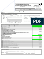 Formulir Bukti Potong Karyawan Tetap 
