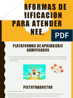 Plataformas de Gamificacion para Atender NEE