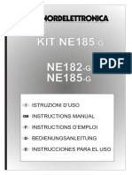 Manual Centralita Ne-185