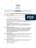 SR Inter IPE Question Bank Chapter-III (WAVE OPTICS)