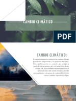 Cambio Climatico