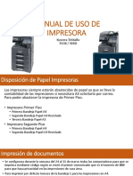 Manual de Uso de Impresora