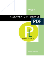 Reglamento Interno de Trabajo - PL Packing & Logistics