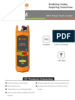 DATASHEET - MINI LOCALIZADOR VISUAL DE FALLAS VFL 30mw KOMSHINE KFL-11M - EQP006, EQP008