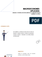 Unidad#4 - Teorías de Desarrollo y Bienestar en América Latina