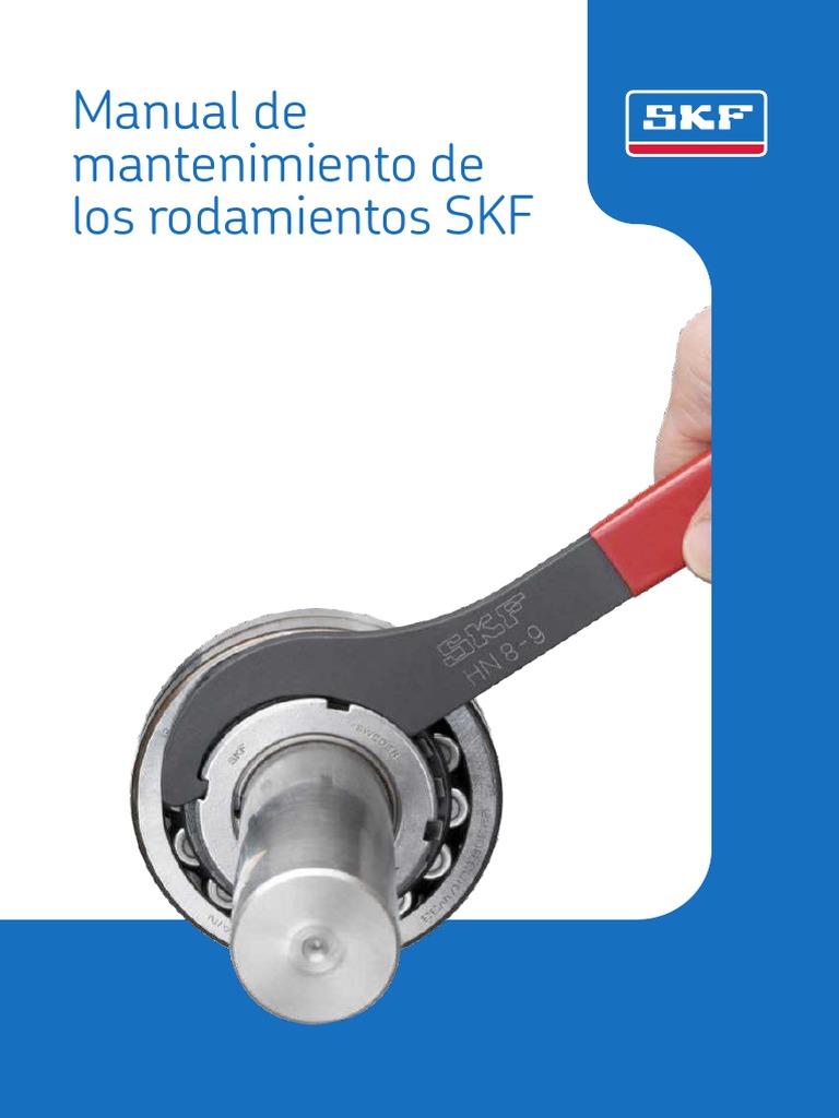 Manual SKF Mantenimiento de Rodamientos | PDF | Rodamiento (Mecánico ...